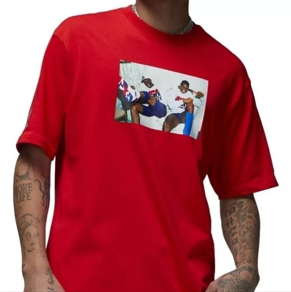New with tags Jordan x Trophy Room 'New Sheriff In Town' Men's T-Shirt DR2950-65